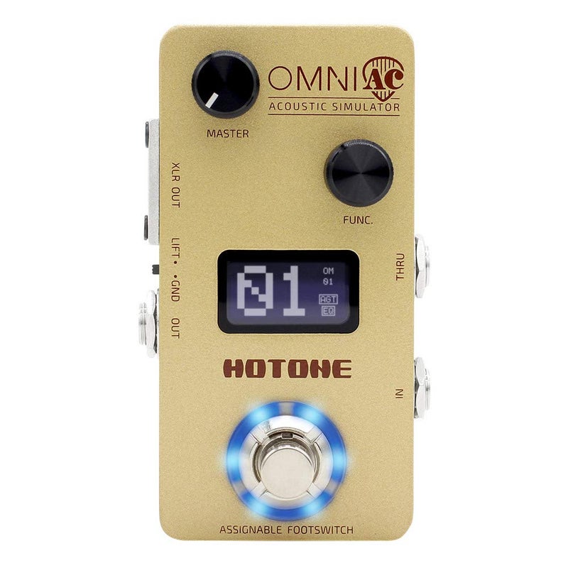 Hotone Omni AC Simulation Guitar Bass Effects Pedal - Image 1